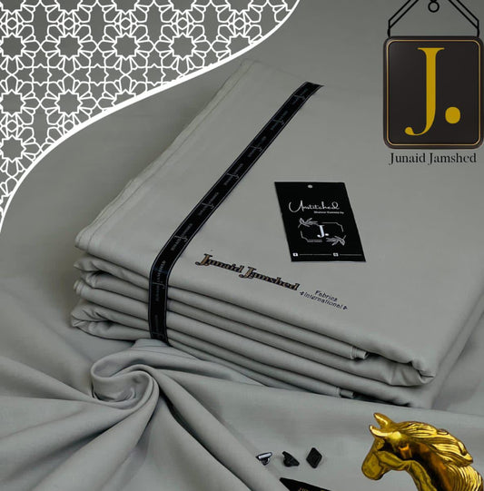 J. Premium Steel Grey Wash & Wear Suit for Men | Allow to Open Parcel