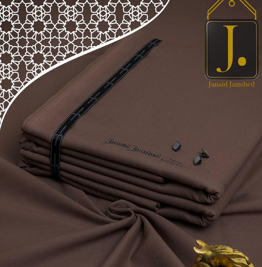 J. Premium Chocolate Brown Wash & Wear Suit for Men | Allow to Open Parcel