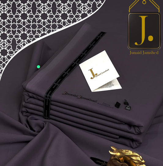 J. Premium Dark Plum Wash & Wear Suit for Men | Allow to Open Parcel